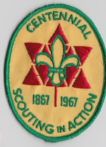 Centennial badge