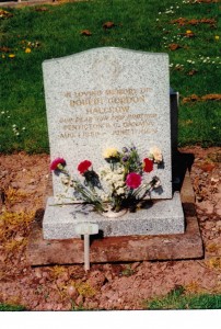 Halcrow gravestone